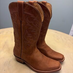 Mens Brad Paisley Moonshine Spirit Leather Western Boots BBM85 Size 10.5 EE Nice